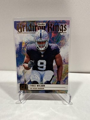 2023 Donruss #RGK-3 Tyree Wilson Rookie Gridiron Kings