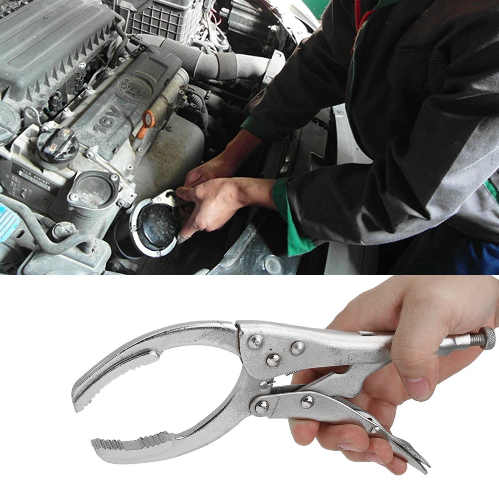 240mm Alloy Steel Oil Filter Plier For Car Repairing And Maintenance //