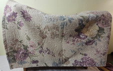 handmade 48x48 table topper floral