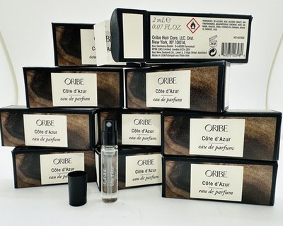 Oribe Cote D'Azur Perfume Mini Deluxe SET 2 ml Pack of 10, Travel