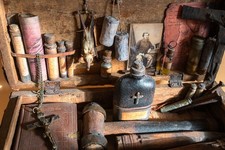 1880s Traveling Vampire Killer's Kit of British Vampire Hunter Charles G Wright 