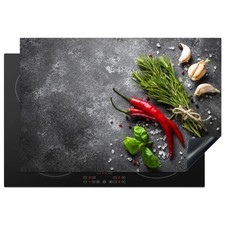 Herdabdeckplatte Abdeckplatte Induktionsmatte Küche Abdeckung Gewürze
