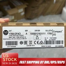 Allen-Bradley 1769-OF4CI CompactLogix 4 Pt A/O Current Module US Free Tax