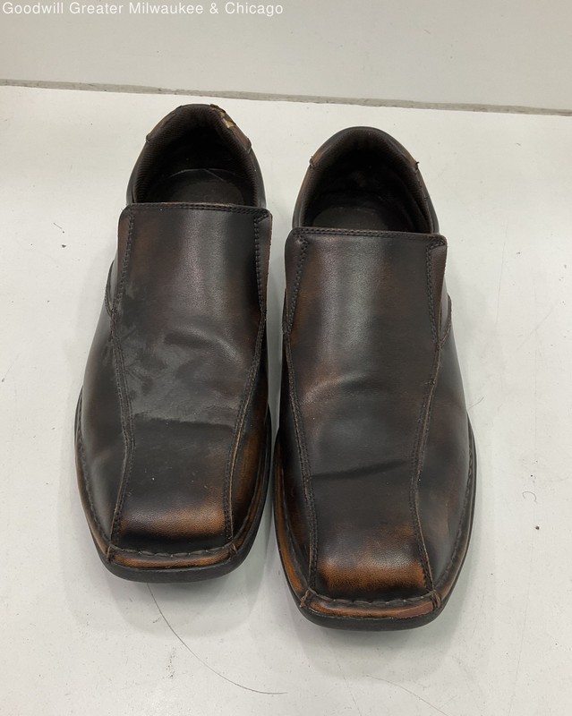 Skechers Men's Faux Leather Loafers Shoes Size 13