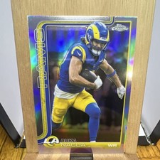 Topps Chrome 2025 Refractor Puka Nacua #166 Los Angeles Rams