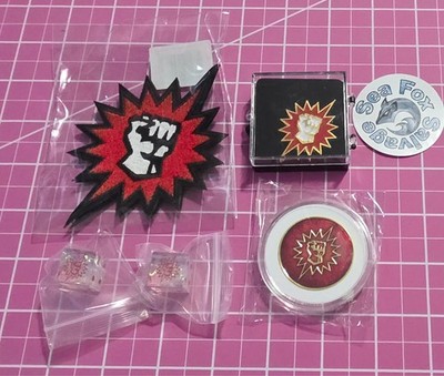 BattleTech Faction Pack II -- 1ST SOMERSET STRIKERS - DICE, PATCH, PIN, & COIN!