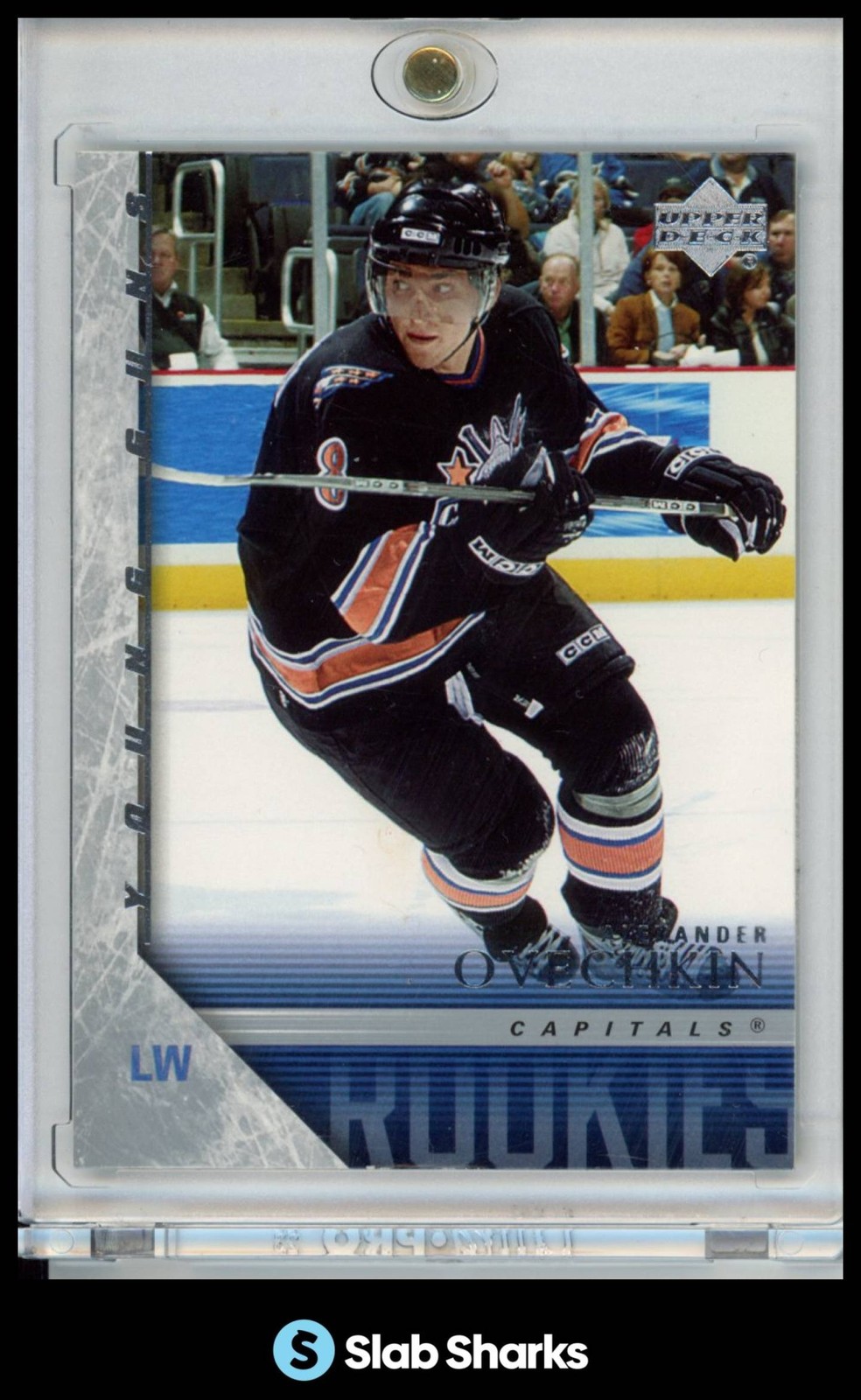 2005 UPPER DECK #443 ALEXANDER OVECHKIN YOUNG GUNS RC ROOKIE