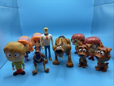 Scooby Doo Toy Lot Figures Hanna Barbera Fred Velma Kids Meal Toys Mixed Bundle
