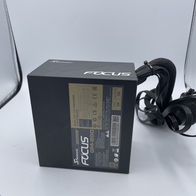 Seasonic Focus Plus 850 Gold 850W ATX Power Supply + Cables | Working