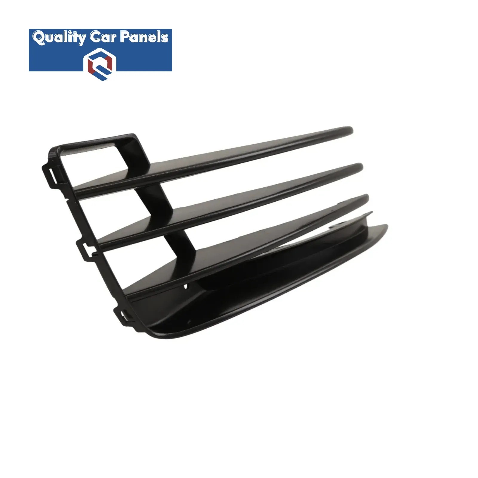 Front Bumper Fog Grille Gloss Black Right O/S Fits VW Golf Mk7 GTI/GTD 2013-2017