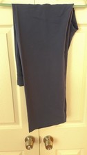 FIGS Scrub Pants Womens L Navy Blue Technical Collection Drawstring Straight Leg