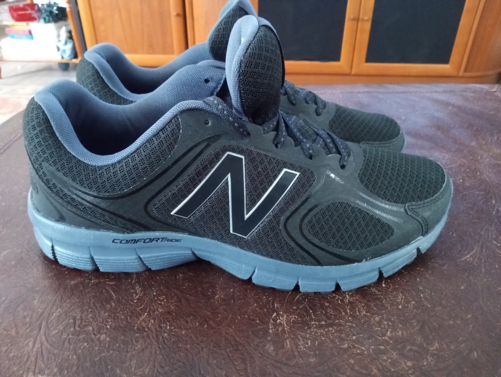 SAOLA SNEAKERS RUNNING UOMO NEW BALANCE NERE TAGLIA 10 5 NUOVE SENZA SCATOLA
