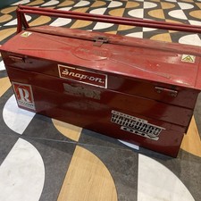 Rare Vintage Snap On Tool Box - Red