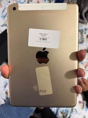 Apple iPad mini 3 A1600 16 GB, Wi-Fi + 4G, 7.9 in - Space Gray/Black