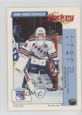 1992-93 Panini Album Stickers French John Vanbiesbrouck #232 1t8