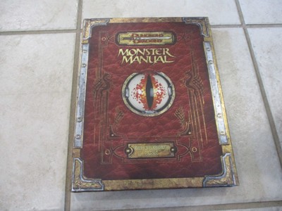 D&D D20 WOTC Premium Limited Ed Monster Manual