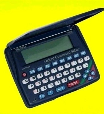 SEIKO ER-3200 OXFORD KREUZWORTRÄTSEL ANAGRAMM LÖSER THESAURUS RECHTSCHREIBPRÜFUNG TASCHENRECHNER 
