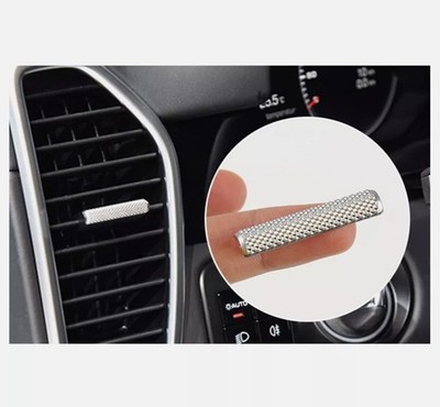 2X Vorne hinten AC Vent Outlet Paddle Silberst reifen Für Porsche Cayenne 18-23