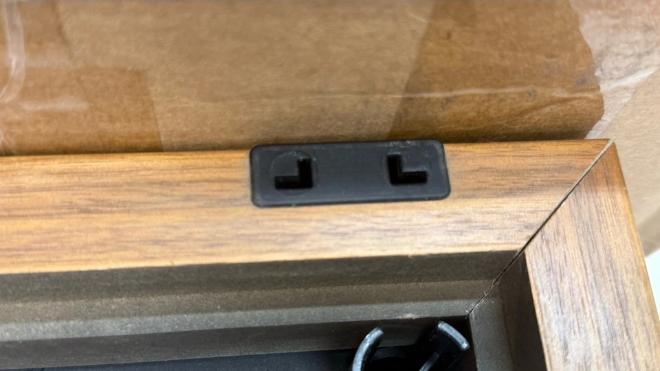 2X OEM DUAL CS 505-2 3 TURNTABLE DUST COVER HINGES ALSO USED ON OTHER MODELS 🔥 - Image 2 of 4