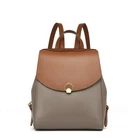 Women's Genuine Leather Backpack Large Capacity Travel School Laptop Shoulder Ba