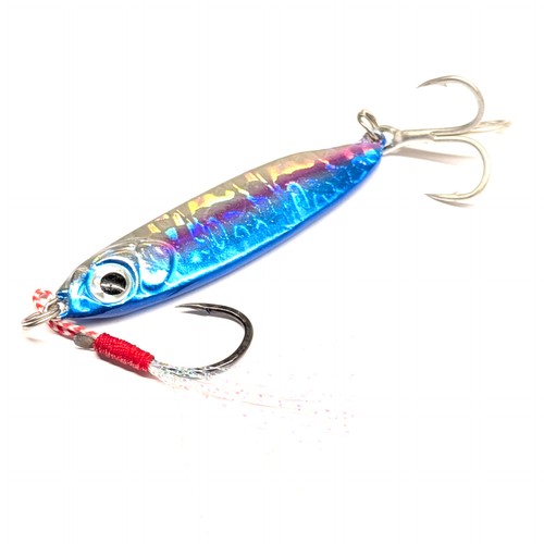 Señuelo de pesca de fundición larga con plantilla de metal para lubina 60 mm 25 g - Imagen 3 de 4