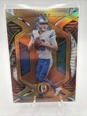2021 Panini Gold Standard - Jared Goff #33 White Gold /49