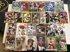 (50) Different Deion Sanders Football Inserts Dallas Cowboys Lot Collection C