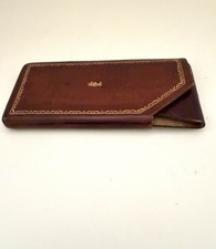 Vintage LEATHER Wallet Checkbook good condition