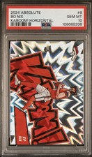 2024 Panini Absolute - Kaboom! Horizontal Bo Nix #9  Rookie  ** PSA 10 **