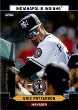 2026 Eric Patterson Choice Minor League Rookie Card Indianapolis Indians. rookie card picture