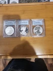 2006 20th Anniversary American Silver Eagle 3 Coin Set