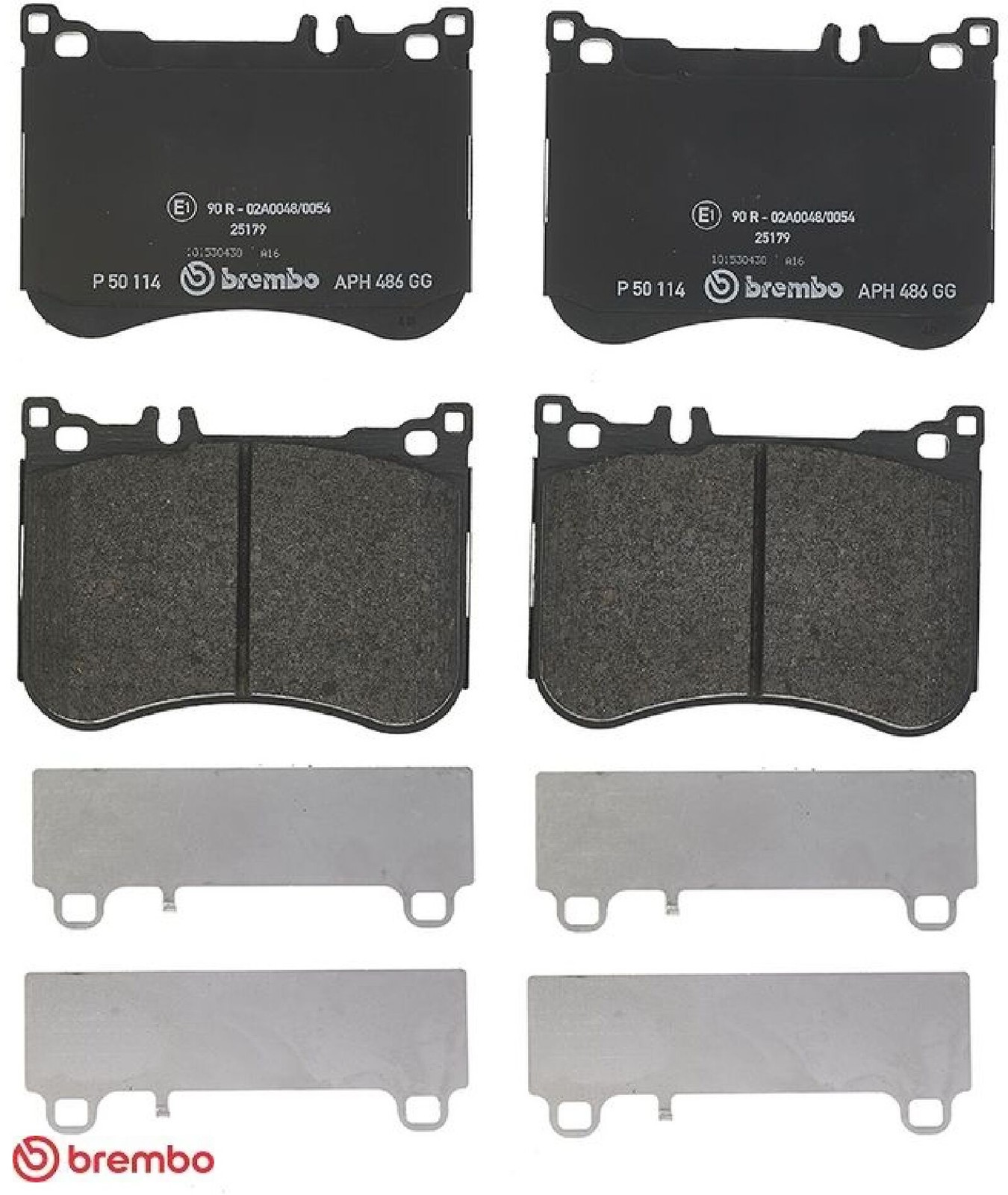 Für BREMBO P 50 114 Brake Pad Set, disc brake P 50 114 Brake pads set front , f - Bild 5