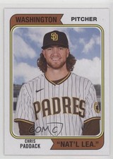 2020 Archives 1974 Topps Variation Chris Paddack (Washington Nat'l Lea) 1dm4