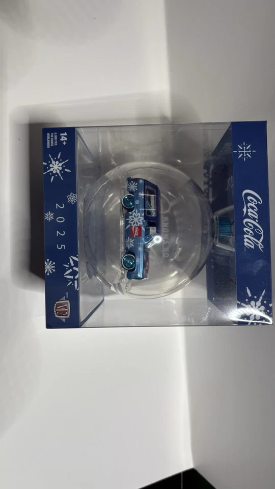 2025 M2 Machines Christmas Ornament - Coca-Cola 1973 Chevrolet K5 Blazer CHASE - Image 4 of 4