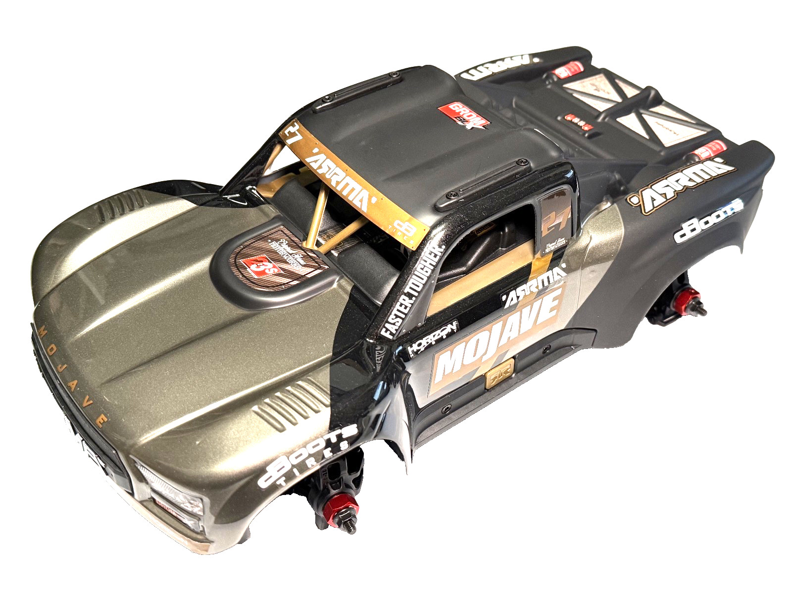 Arrma 1/18 Mojave Grom 223S Mini Desert Truck Roller Slider Chassis Body ARA2304
