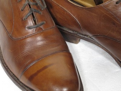 Joseph Cheaney Church's Shoes Chestnut Brown Cap Toe 10 US Bench
