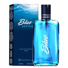 ParfumsBelcam Blue Depths Eau de Toilette Fragrance Spray - 3.4 Fl Oz. Fresh