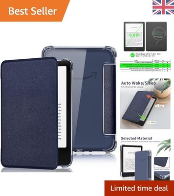 Stylische dunkelblaue TPU Hülle für 6,8'' Kindle Paperwhite | Robust und Schutz