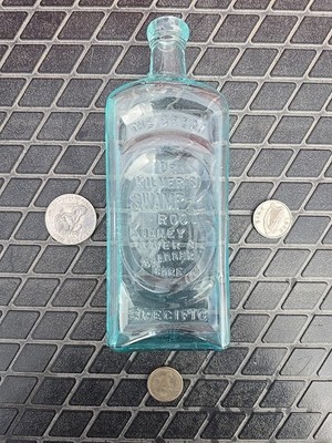 1 Exceptional 1890s Binghamton New York Bottle The GREAT Dr Kilmer's Swamp Root