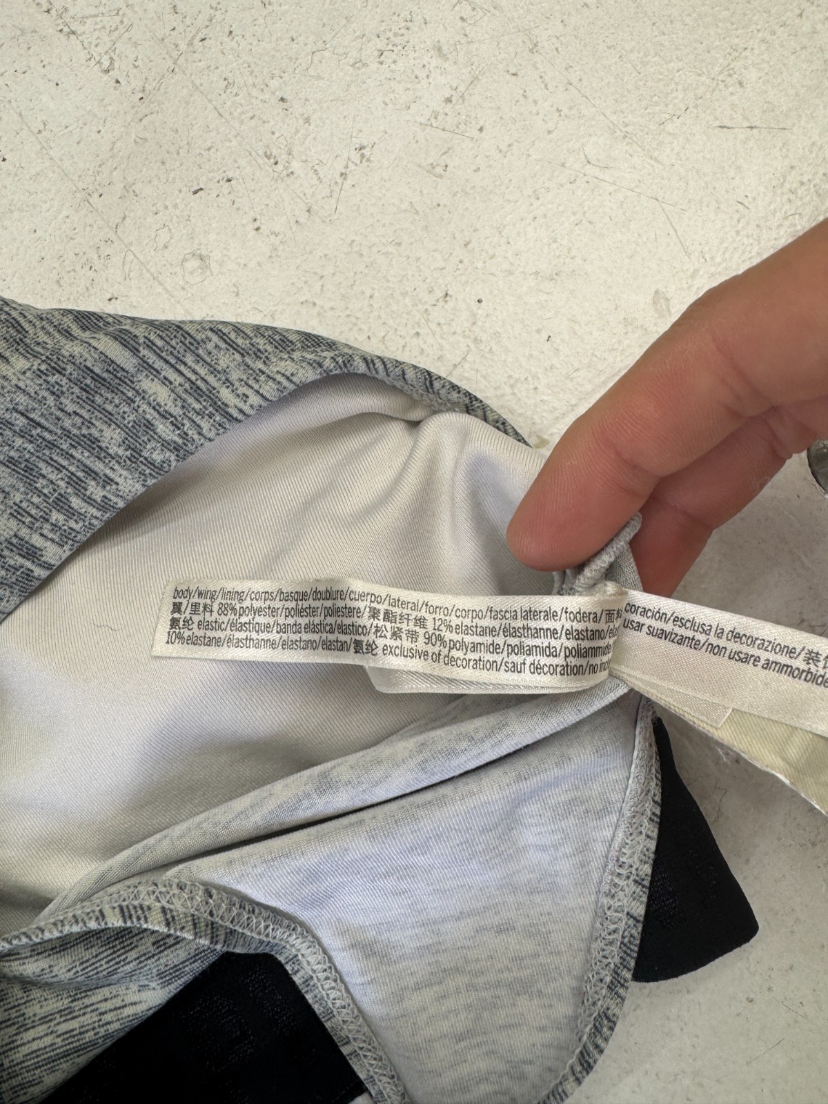 Victorias Secret Solid Gray Ultimate Unlined Athl… - image 4