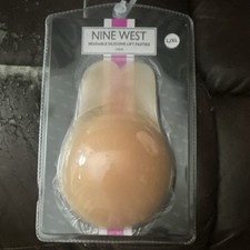 Nine West Reusable Silicone Lift Pasties Beige L/XL Self-Adhesive Invisible