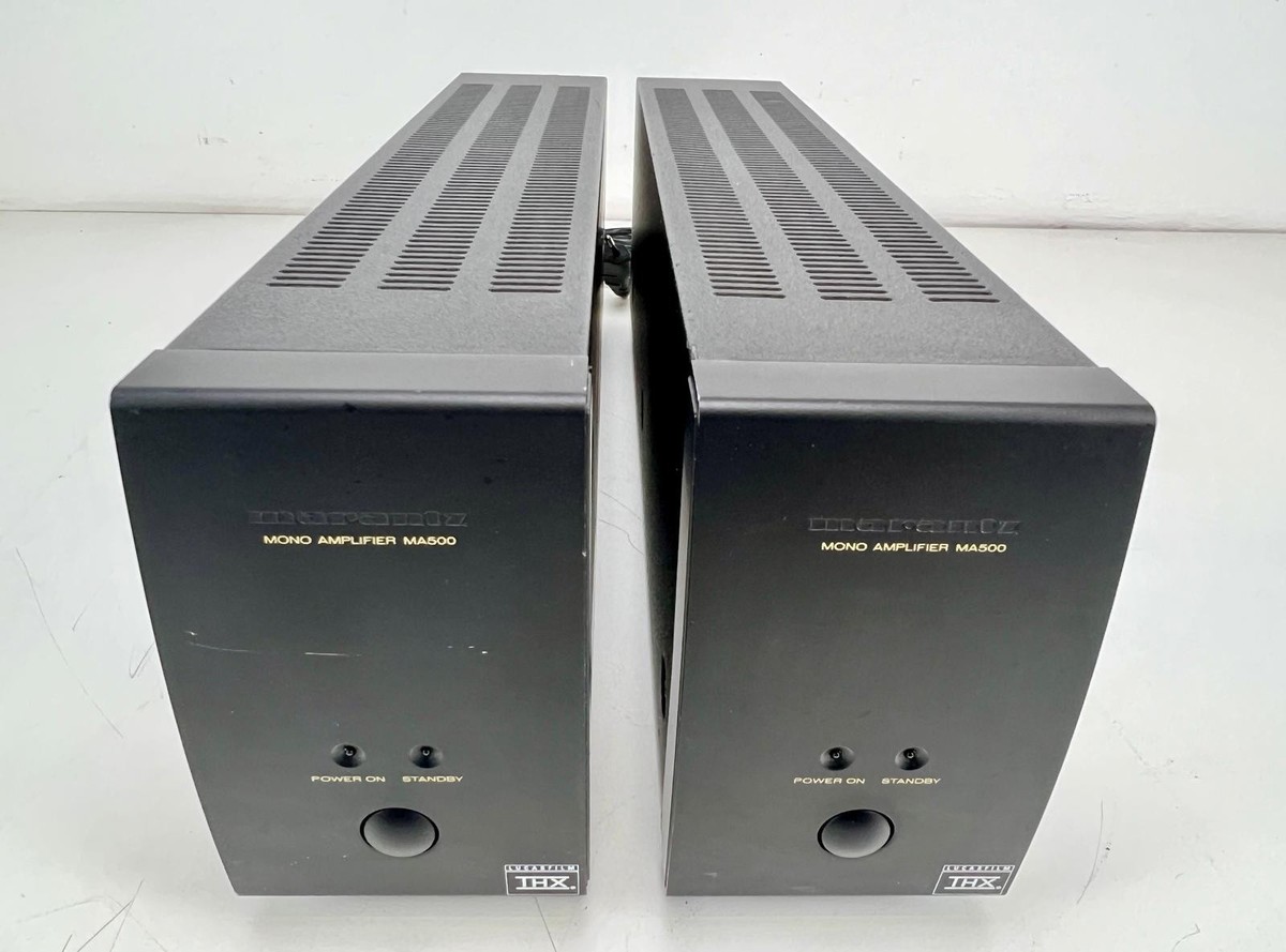Marantz/マランツ　MA500U パワーアンプ3点セット Marantz MA500 THX Mono Block Power Amplifier Set Of Two | eBay
