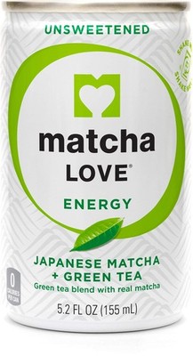 Matcha Love Green Tea Unsweetened Energy Shots 5.2 Oz, Pack of 20 Free Shipping