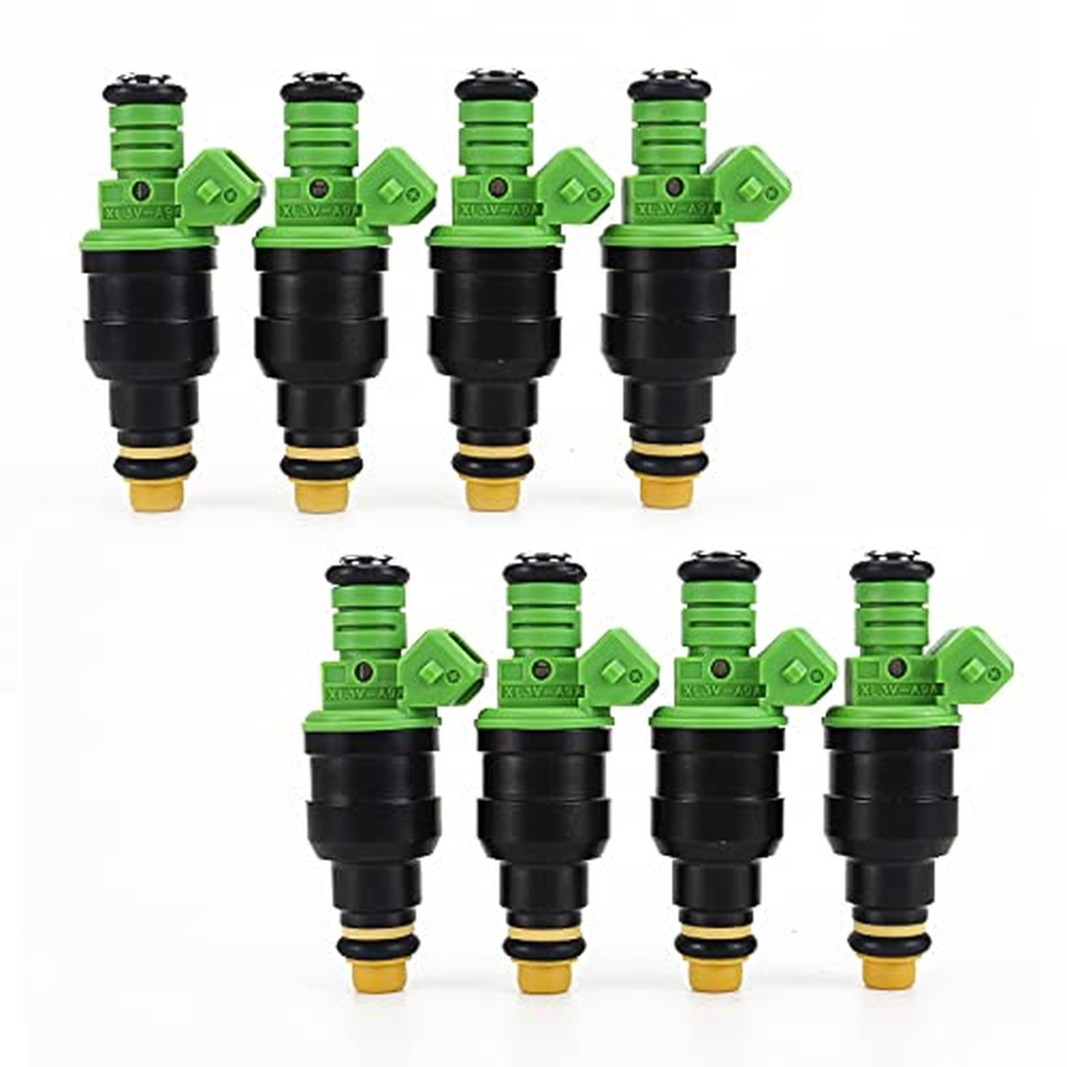 0280150558 0280155968 8PCS 42lbs Fuel Injector Green 440CC E