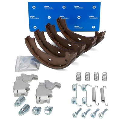 DELPHI Bremsbacken + Federn + Nachsteller Satz für BMW E81 F20 E46 E90 F30 Z4