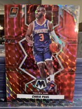 2021-22 Panini Mosaic Chris Paul Red Mosaic Phoenix Suns