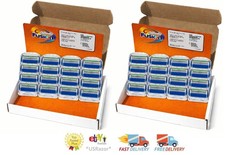 32 Gillette Fusion 5 Razor Blades Refills 8 ×4 –100% Authentic Shaver Cartridges