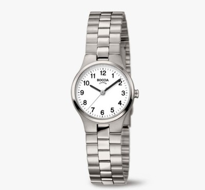 Boccia Damenuhr 3082-06,Titanium.Neue Uhr+Etikett.2 Jahre Garantie ab Kaufdatum