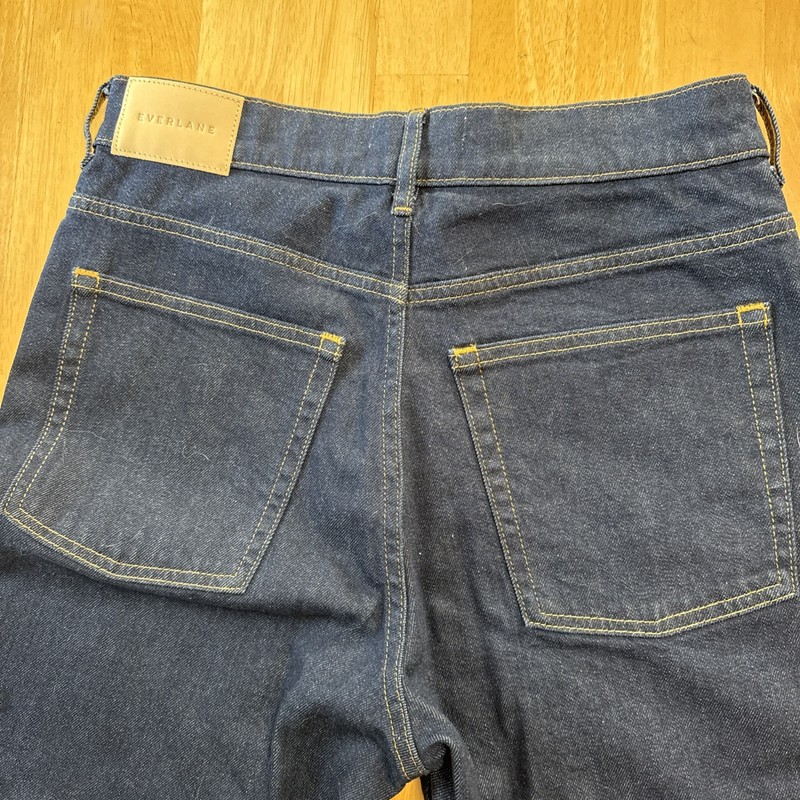 Women’s Everlane Jeans high slim 29R Dark Blue New