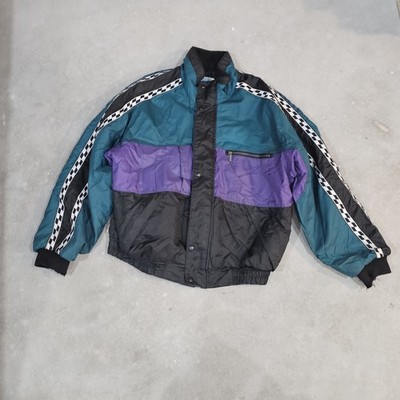 Ice Man Thermo Pluse Insulation Jacket  Size Xl Black Blue Purple
